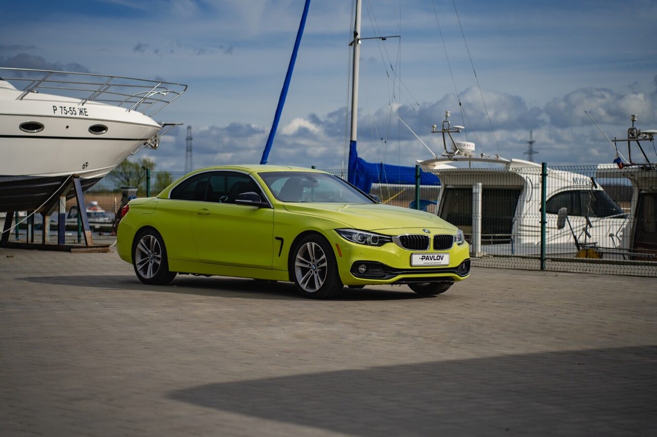BMW 430i cabrio 2017 — аренда авто в Калининграде — фото 16