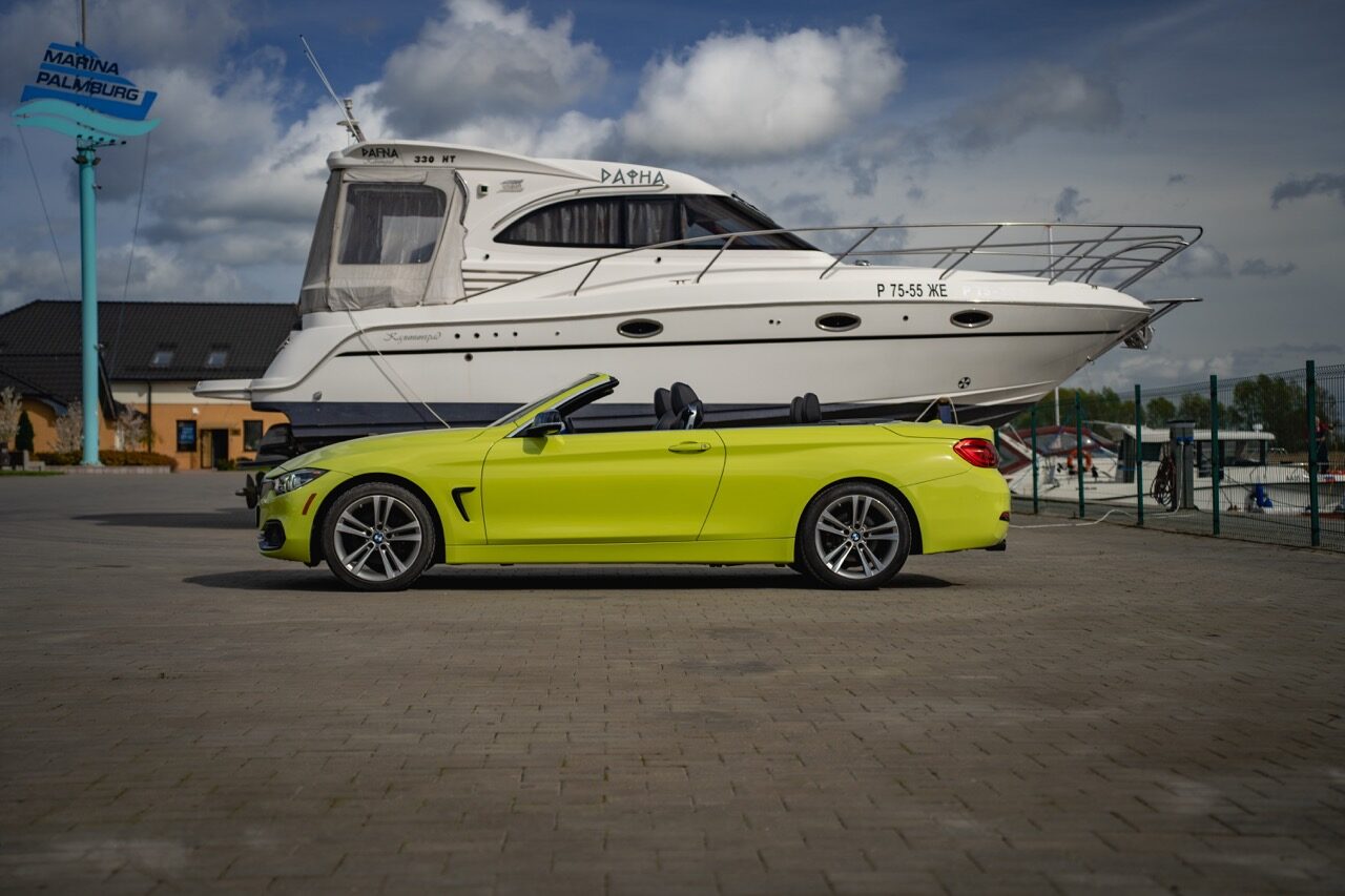 BMW 430i cabrio 2017 — аренда авто в Калининграде — фото 2