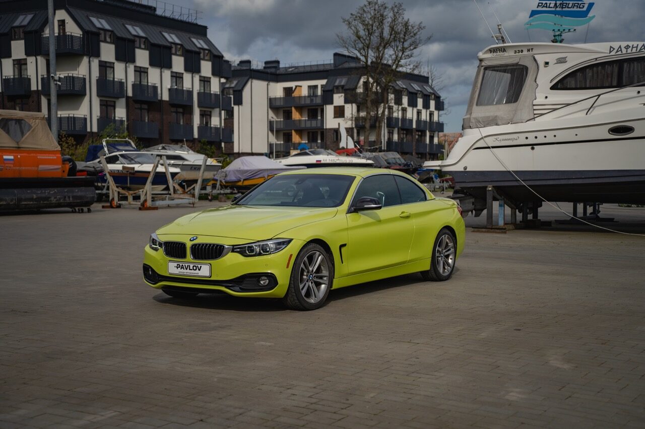 BMW 430i cabrio 2017 — аренда авто в Калининграде — фото 17