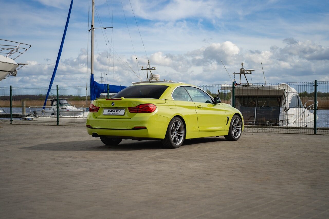 BMW 430i cabrio 2017 — аренда авто в Калининграде — фото 19