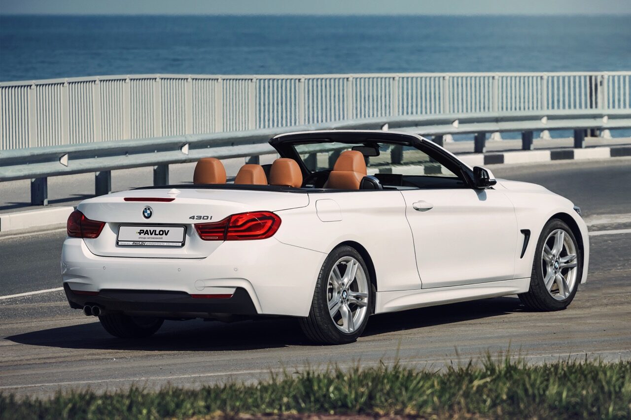BMW 430i cabrio 2018 — аренда авто в Калининграде — фото 3
