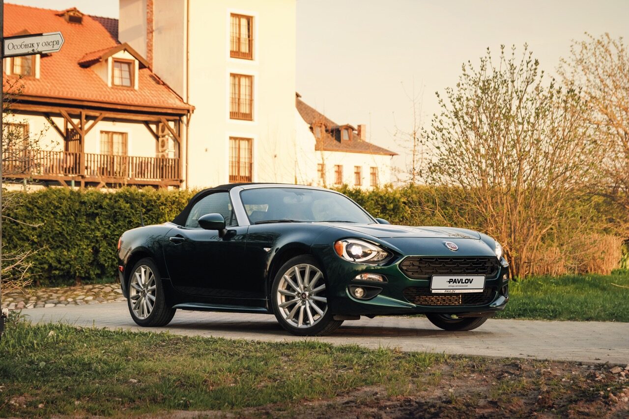 Fiat 124 Spider cabrio 2017 — аренда авто в Калининграде — фото 10