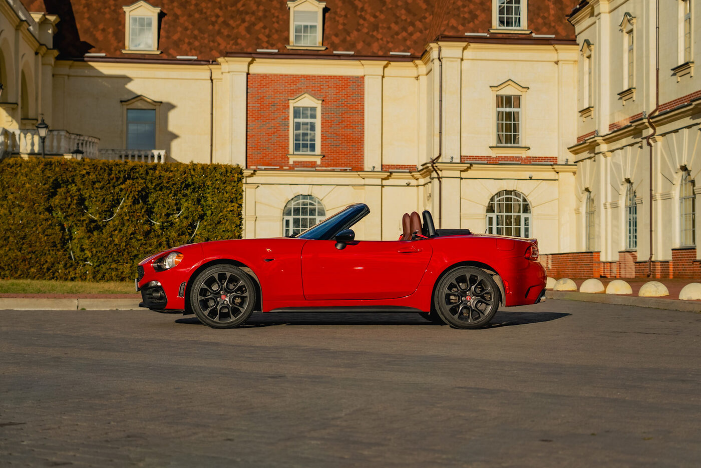 Fiat 124 Abarth cabrio 2016 — аренда авто в Калининграде — фото 3