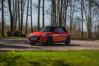 Прокат Mini Cooper Cabrio (красный, 2021) — аренда авто в Калининграде — фото 8