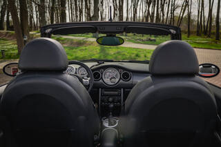 Прокат Mini Cooper S Cabrio (оранжевый, 2005) — аренда авто в Калининграде — фото 14