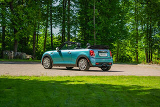 Прокат Mini Cooper S Cabrio (бирюзовый, 2020) — аренда авто в Калининграде — фото 6