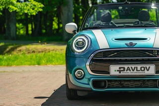 Прокат Mini Cooper S Cabrio (бирюзовый, 2020) — аренда авто в Калининграде — фото 13