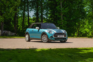 Прокат Mini Cooper S Cabrio (бирюзовый, 2020) — аренда авто в Калининграде — фото 2